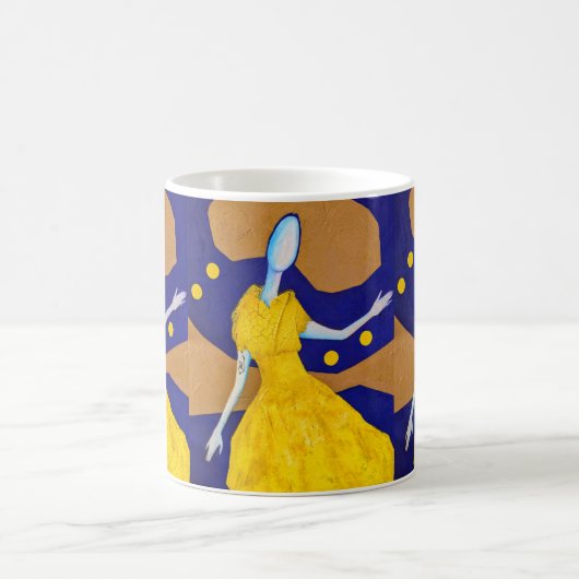 "Roll with it" Kaffeetasse (Mittel)