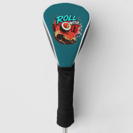 Roll With It – Lustiges Surfing-Sushi-Design Golf Headcover
