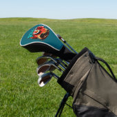 Roll With It – Lustiges Surfing-Sushi-Design Golf Headcover (In SItu)