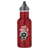 Roll with it (Roller Hockey) Trinkflasche (Links)