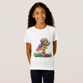 Roll With It Roller Turtle Kinder T-Shirt (Vorne ganz)