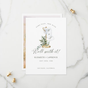 Roll with it Sage Greenerity & WC Paper Foto Save The Date