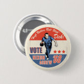 Roll With Nixon Button (Vorne & Hinten)