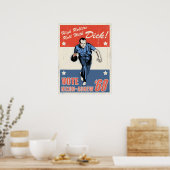 Roll With Nixon Poster (Küche)