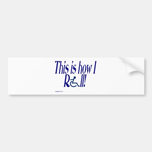 roll_zazzle.jpg autoaufkleber (Vorne)