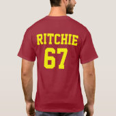 Rolla Highschool Bulldoggen-T-Shirt II T-Shirt (Rückseite)