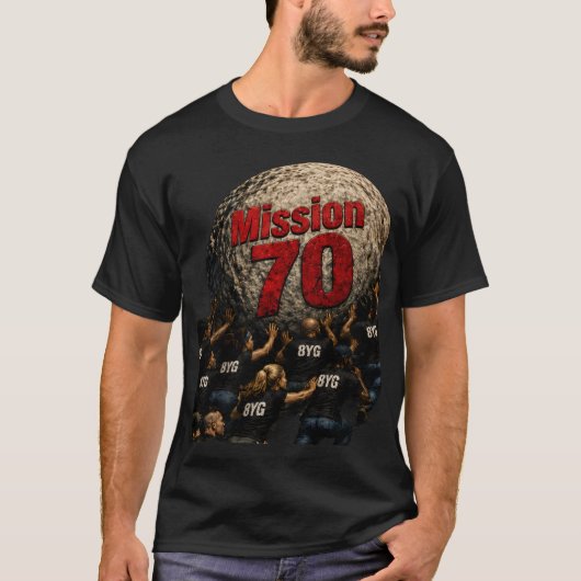 Rollback Mission 70 T-Shirt (Vorderseite)