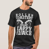 Rollbahn Faires Roller Untersetzer T-Shirt (Vorderseite)