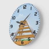 Rollbahn Große Wanduhr (Winkel)