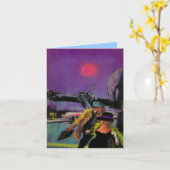 Rollbahn-Gruß und Mitteilungskarten (Gelbe Blume)