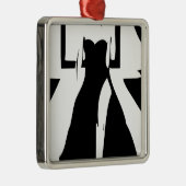 Rollbahnmodell im modernen Kleid Ornament Aus Metall (Rechts)