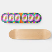Rollbrett mit Disco-Kugel Skateboard (Horizontal)