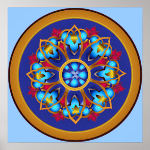 Rolldruck des Kaisers Poster