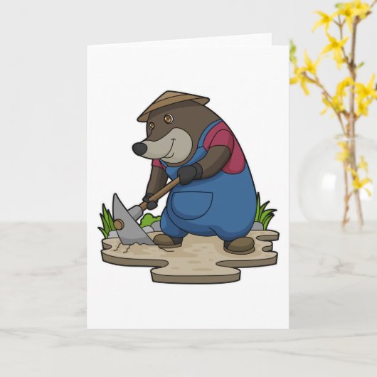 Rolle als Bauer Karte (Gelbe Blume)