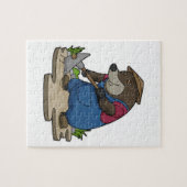 Rolle als Bauer Puzzle (Horizontal)