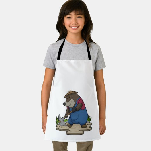 Rolle als Bauer Schürze (Insitu)