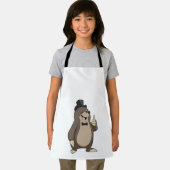 Rolle als Erbgut mit Krawatte Schürze (Insitu)