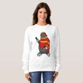 Rolle als Feuerwehrmann mit Feuerlöscher Sweatshirt (Vorne ganz)