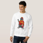 Rolle als Feuerwehrmann mit Feuerlöscher Sweatshirt (Vorne ganz)