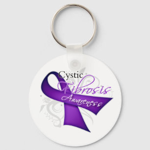 Rolle-Band - Fibrose-Bewusstsein Schlüsselanhänger