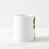 Rolle-Beschaufelung Mädchen-Tasse Kaffeetasse (Mittel)