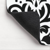 Rolle-Damast glich I BW aus Mousepad (Ecke)