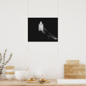 Rolle der Raumfähre Columbia (STS-2) Poster (Küche)