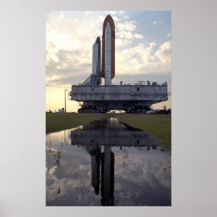 Rolle der Raumfähre Columbia (STS-55) Poster