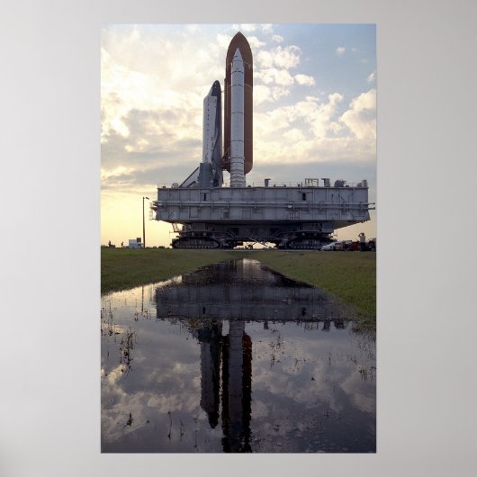Rolle der Raumfähre Columbia (STS-55) Poster (Vorne)