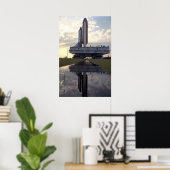 Rolle der Raumfähre Columbia (STS-55) Poster (Heimbüro)