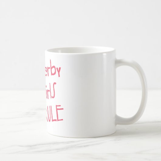 Rolle Derby - Derby-Mädchen-Regel Kaffeetasse (Rechts)