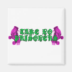 Rolle Derby - nehmen Sie keine Gefangenen! Magnet