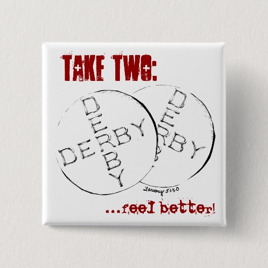 Rolle Derby Rx Button (Vorderseite)