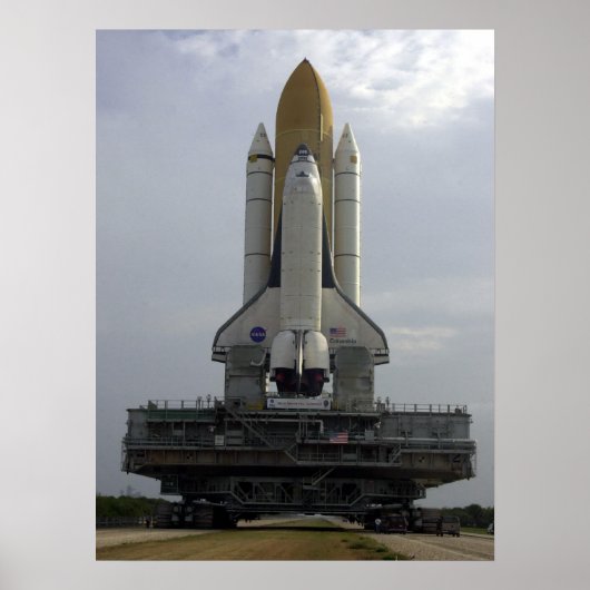 Rolle des Raumschiffs Columbia (STS-109) Poster (Vorne)