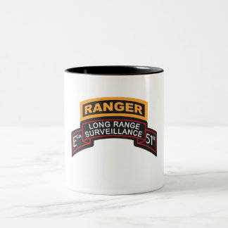 Rolle E Co 51. Infanterie-LRS, Förster-Vorsprung Zweifarbige Tasse