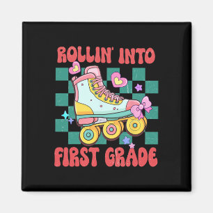 Rolle in die erste Klasse Rollschuh fahren nach Sc Magnet