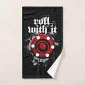 Rolle mit ihr (Hockey) Badhandtuch Set (Handtuch)