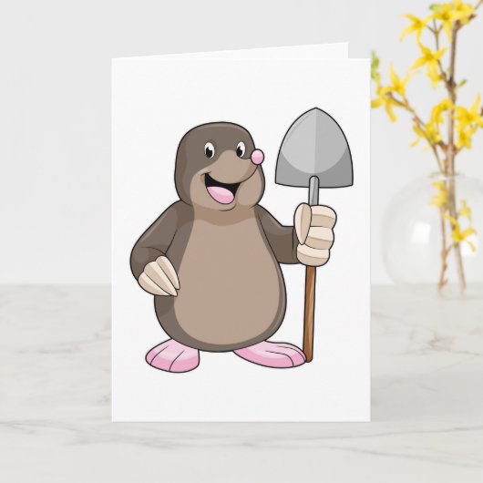 Rolle mit Shovel Karte (Gelbe Blume)