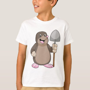 Rolle mit Shovel T-Shirt