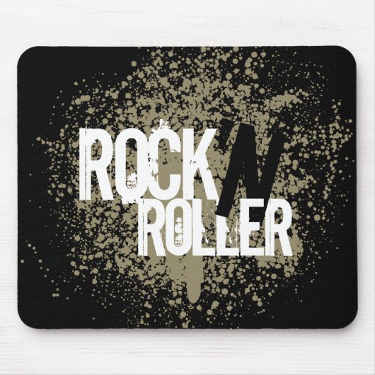 Rolle mousepad des Felsen-"n" (Vorne)