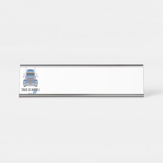 Rolle Schreibtischnamensplakette (Vorderseite )