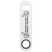 Rolle Speed Flaschenöffner (Vorderseite)