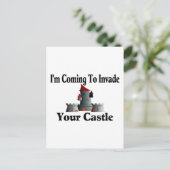 Rolle spielen postkarte (Stehend Vorderseite)