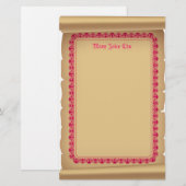 Rolle stationär briefpapier (Vorne/Hinten)
