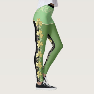 Rolle-u. Kleeblatt-Leggings keine 2 Leggings