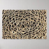 Rolle von Wellpapier Poster (Vorne)