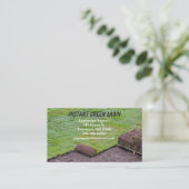 Rolled Green Sod Visitenkarte (Stehend Vorderseite)