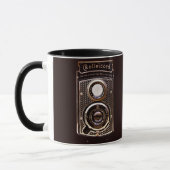 Rolleicord Kunst-Dekokamera Tasse (Links)