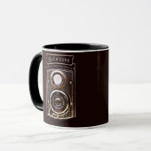 Rolleicord Kunst-Dekokamera Tasse (Vorderseite Links)