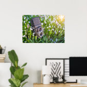 Rolleiflex-Kamera Poster (Heimbüro)